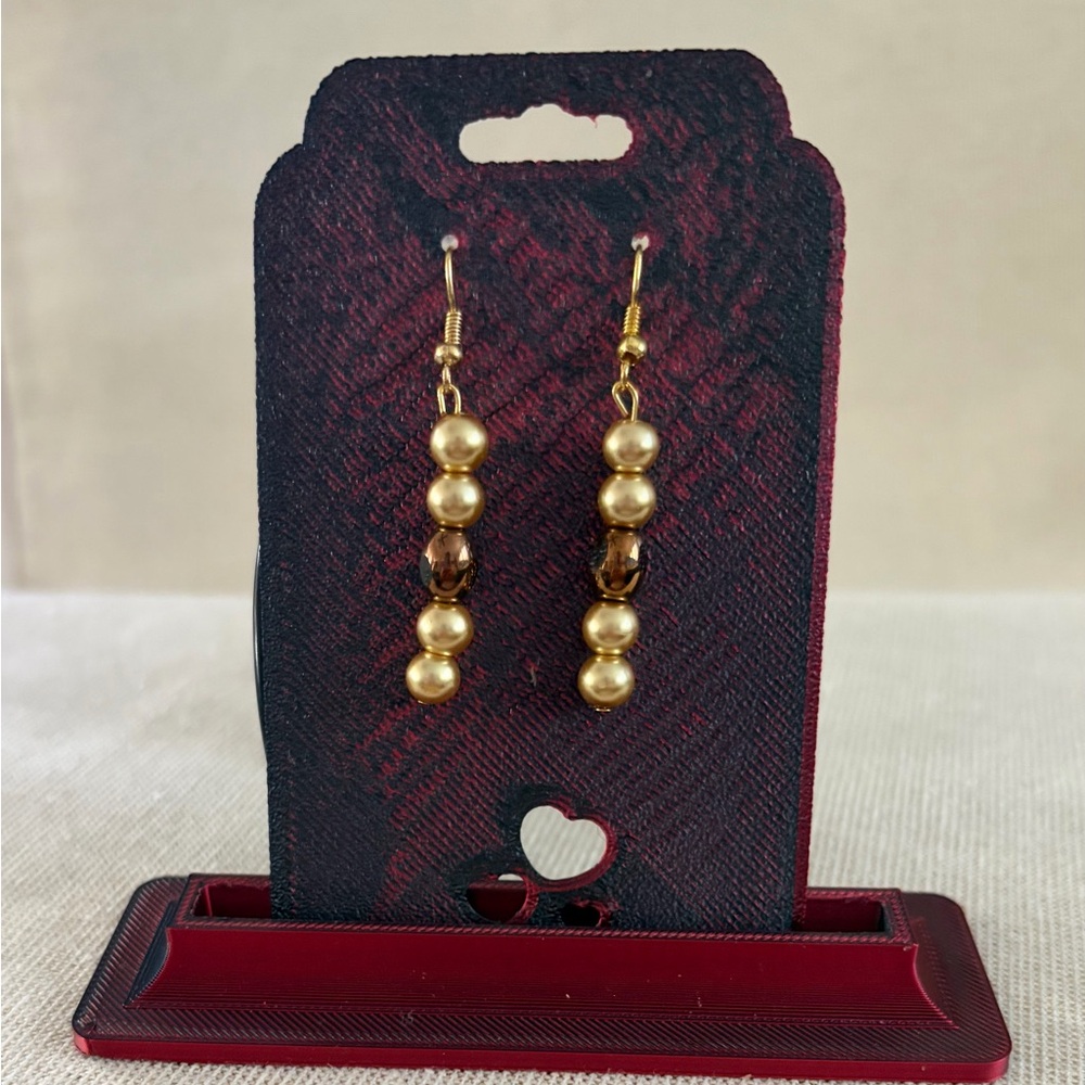 Gold Dangle Earrings